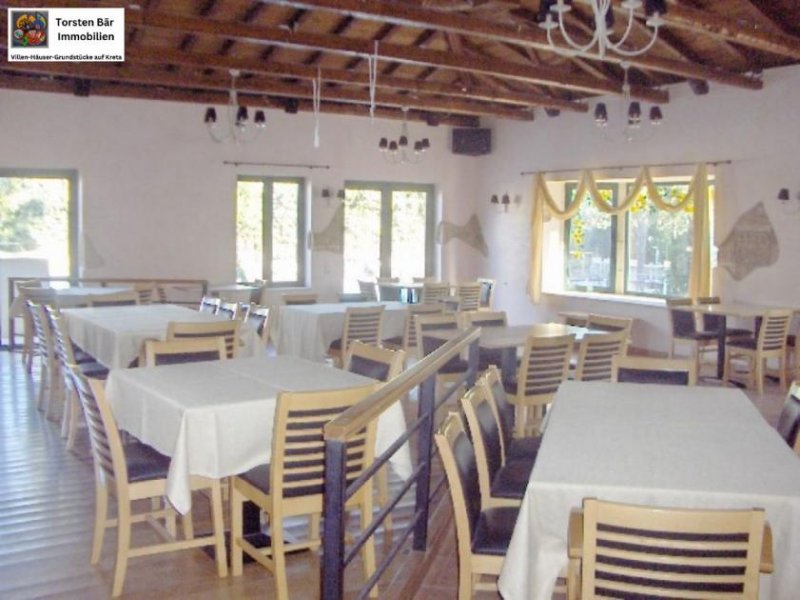 Tympaki Kreta, Tympaki: Restaurant und Villa mit 317 m² Gebäudefläche Gewerbe kaufen